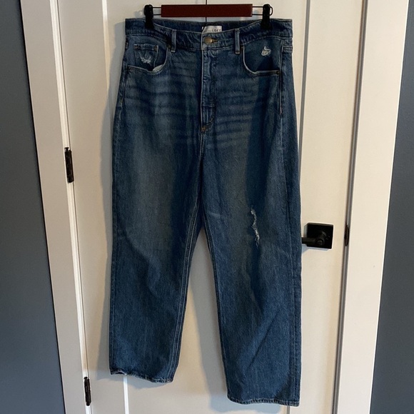 LOFT 90s High Waist Straight Leg Jeans EUC - Picture 1 of 12